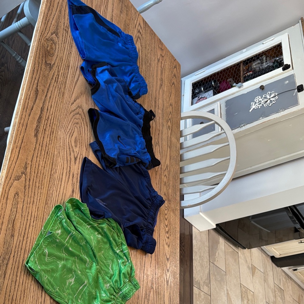 Set of Colorful Athletic Shorts